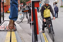 Thang máy cho xe đạp lên dốc “độc, lạ” nhất thế giới