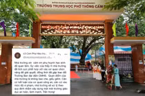 Quảng Ninh: Nghi thầy giáo trường Cẩm Phả “gạ tình” học sinh