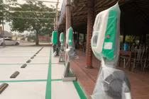 Nội soi trạm sạc ô tô “xịn sò” bãi biển Quất Lâm