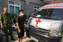 Xe cứu thương BKS 37B-029.58 “thông chốt” vào Hà Nội của đơn vị nào?