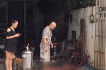 Nổ kinh hoàng máy tạo bọt rửa xe, 1 phụ nữ tử vong