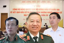 19 tướng lĩnh, sĩ quan công an trúng cử ĐBQH khóa XV là ai?