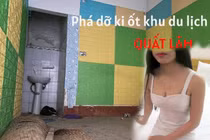 Bên trong phòng “mại dâm” ở Quất Lâm sau khi bị phá dỡ