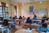 Lào Cai: Học sinh ho, sốt, diện F2 thi vào 10 có phòng thi riêng