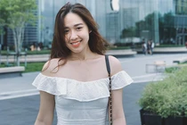 Người đẹp Hà My phản ứng khi bị nói lấy mác "thi hoa hậu" để vào VTV