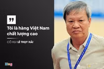 Những phát ngôn ấn tượng của HLV Lê Thụy Hải