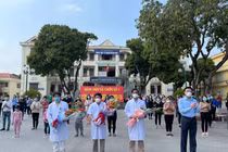 90 bệnh nhân COVID-19 tại tâm dịch Chí Linh khỏi bệnh, xuất viện