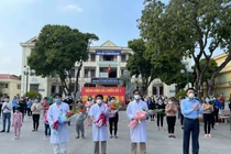 90 bệnh nhân COVID-19 tại tâm dịch Chí Linh khỏi bệnh, xuất viện