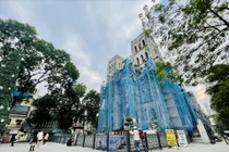 Nhà thờ lớn Hà Nội sơn sửa, không tổ chức Giáng sinh năm 2021