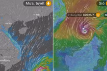 Cách theo dõi bão Tembin bằng smartphone