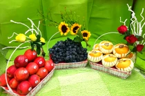 Giỏ hoa quả ngoại nhập đắt hàng ngày 20/11