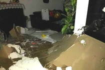 Chung cư Usilk City: Hoảng hốt cả mảng trần đổ sập xuống nền nhà