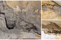 Cận cảnh kinh hoàng chung cư nguy hiểm nhất Thủ đô