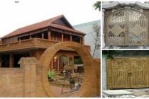 Ngắm cổng biệt thự bề thế, cầu kỳ của nhà đại gia Việt