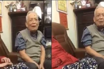 Ông ngoại 87 tuổi lên facebook khuyên cháu trai không mặc quần rách