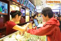 Giá vàng giảm sâu phiên giao dịch đầu tuần