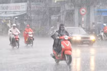 Thời tiết hôm nay 7/6: Mưa to, gió giật toàn miền Bắc