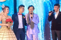 Hoài Linh, Trấn Thành diễn hài ở lễ cưới thiếu gia Cần Thơ