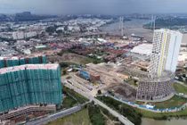 Dự án lớn nhất khu nam Sài Gòn ngừng thi công