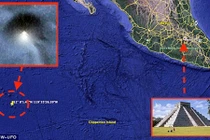 Kỳ bí kim tự tháp “ma” có đáy rộng 13km dưới đáy biển