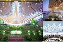 Hình ảnh chi tiết 3 thiết kế đề xuất xây sân bay Long Thành