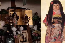 Kỳ lạ chuyện búp bê mọc tóc dài trong ngôi đền cổ ở Nhật Bản