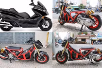 “Ve sầu" Honda Forza 250 thoát xác siêu dị tại Sài Gòn