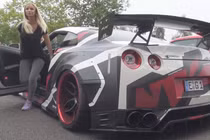 Diễn viên “phim người lớn” cầm lái Nissan GT-R PD750 