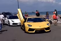 Dàn siêu xe trăm tỷ cùng Cường Đô la dạo biển Vũng Tàu