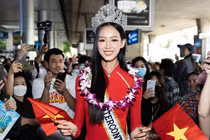Video: Bảo Ngọc về nước sau đăng quang Hoa hậu Liên lục địa 2022