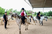 Video: Người Hà Nội chi tiền triệu học cưỡi ngựa phong cách châu Âu