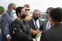 Vợ cố tổng thống Haiti bất ngờ về nước