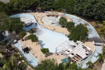 Cận cảnh Công viên Phù Đổng ở bãi biển Nha Trang sắp bị thu hồi