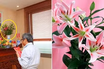 Những loài hoa dù có đẹp tới mấy cũng không được bày trên bàn thờ