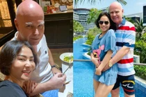 Ca sĩ Thu Minh được chồng ngoại quốc cưng chiều