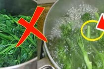 5 sai lầm khi luộc rau vừa mất chất vừa độc hại mà người Việt vẫn làm