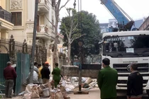 Hà Nội: Biệt thự “khủng” vi phạm bất chấp hoàn thiện, chính quyền địa phương bất lực?