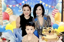 Vợ cũ, vợ mới của nghệ sĩ Việt chung một khung hình