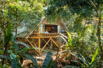 Thiết kế ngôi nhà gỗ lấy cảm hứng từ một tư thế yoga