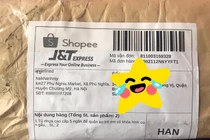 Mua tủ nhựa cả triệu đồng trên Shopee, khách hàng “đứng hình” khi nhận về... phong bì rách