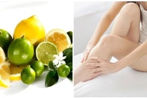 Cách triệt lông vĩnh viễn ít ai biết với “thần dược” chanh tươi