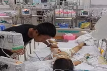 Bé 7 tuổi hôn mê sâu sau mổ lấy đinh nẹp xương đã mất