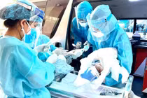 Ca mổ ngặt nghèo cứu sản phụ F0 và bé sơ sinh tại TP.HCM