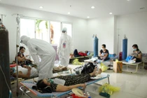 Giáp mặt hàng nghìn F0 trong "căn cứ địa" điều trị COVID-19