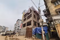 Công trình 189 Minh Khai vi phạm TTXD “mọc” trên đường vành đai 2