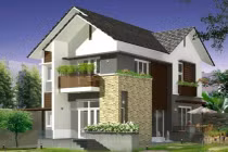 3 kiểu nhà 2 tầng với giá 500 triệu ngon - bổ - rẻ, ai nhìn cũng thích mê