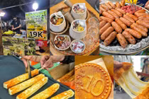 Đu hot trend kẹp tóc hoa sứ, bánh đồng xu Hàn