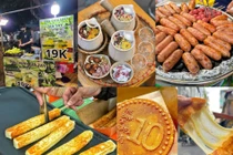 Đu hot trend kẹp tóc hoa sứ, bánh đồng xu Hàn