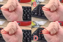 Nắm bàn tay lại rồi đếm đường chỉ, biết ngay vận mệnh giàu có hay nghèo hèn