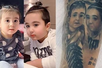 Ngoại hình đẹp như vẽ 2 nhóc tỳ con lai có mẹ Việt bố Iraq 